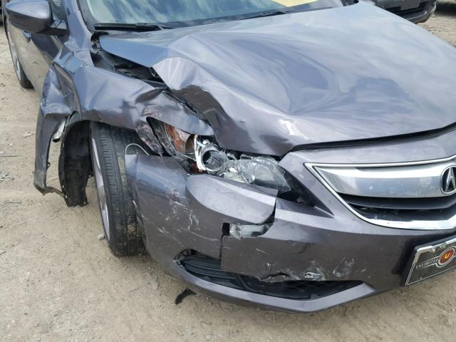 19VDE1F38FE002923 - 2015 ACURA ILX 20 GRAY photo 9