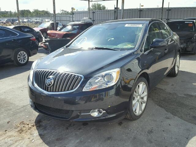 1G4PP5SK7D4225659 - 2013 BUICK VERANO BLACK photo 2