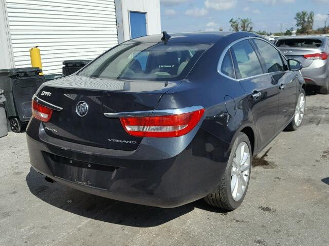 1G4PP5SK7D4225659 - 2013 BUICK VERANO BLACK photo 4