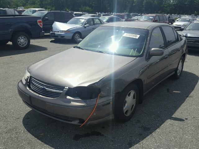 1G1NE52J9Y6222726 - 2000 CHEVROLET MALIBU LS ნაცრისფერი ფოტო 2