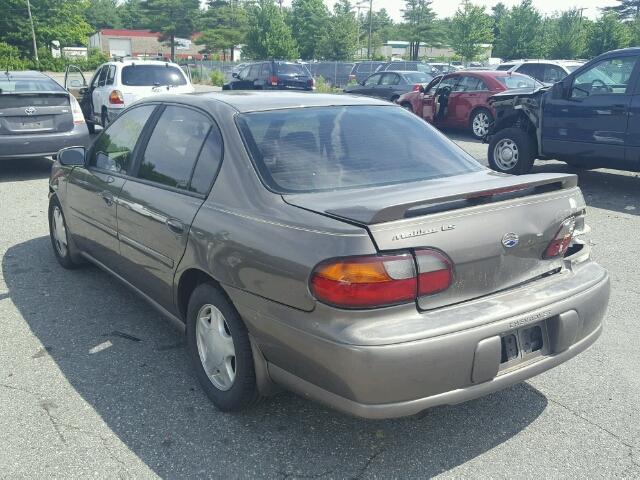 1G1NE52J9Y6222726 - 2000 CHEVROLET MALIBU LS ნაცრისფერი ფოტო 3