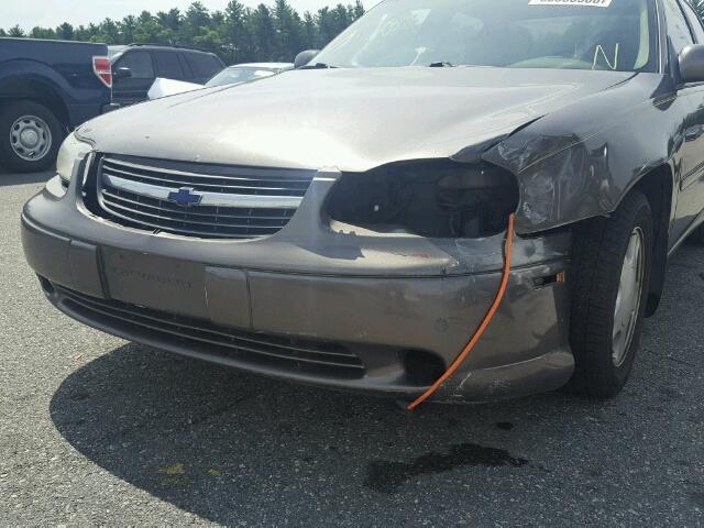 1G1NE52J9Y6222726 - 2000 CHEVROLET MALIBU LS ნაცრისფერი ფოტო 9