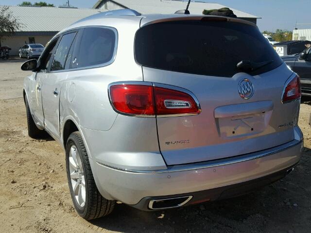 5GAKVCKD1HJ339868 - 2017 BUICK ENCLAVE SILVER photo 3
