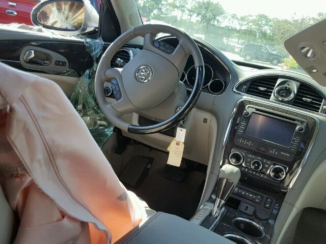 5GAKVCKD1HJ339868 - 2017 BUICK ENCLAVE SILVER photo 9