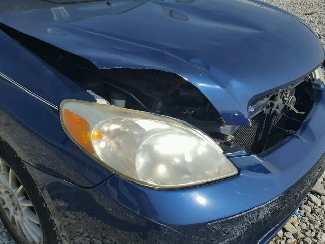 2T1KR32E54C282351 - 2004 TOYOTA MATRIX 蓝色 照片 9