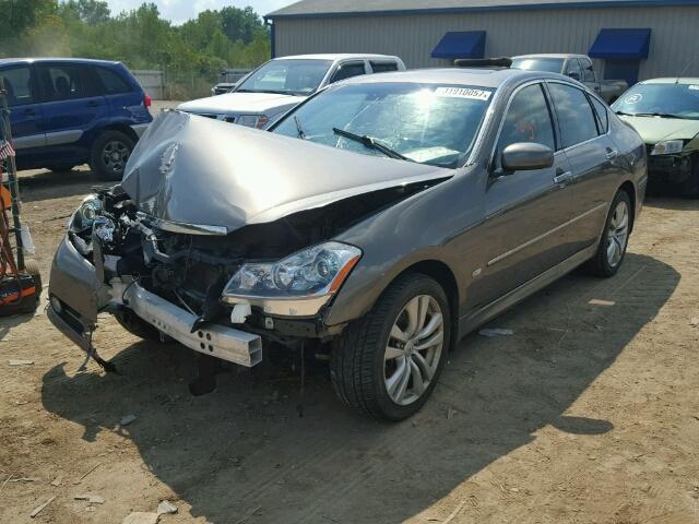 JNKCY01F19M850507 - 2009 INFINITI M35 BASE GRAY photo 2