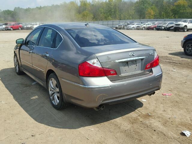 JNKCY01F19M850507 - 2009 INFINITI M35 BASE GRAY photo 3