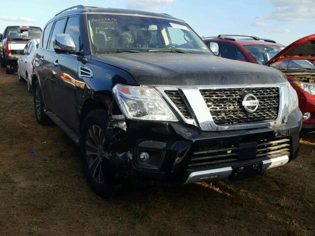 JN8AY2ND6H9007390 - 2017 NISSAN ARMADA SV BLACK photo 1