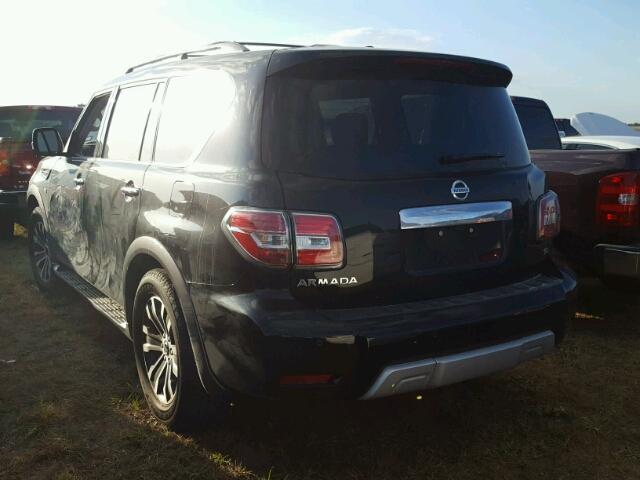 JN8AY2ND6H9007390 - 2017 NISSAN ARMADA SV BLACK photo 3