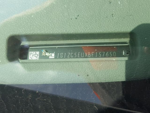 1G1ZC5EUXBF157650 - 2011 CHEVROLET MALIBU 1LT 白色 照片 10