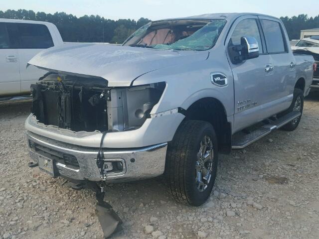 1N6AA1F28HN528624 - 2017 NISSAN TITAN XD SILVER photo 2