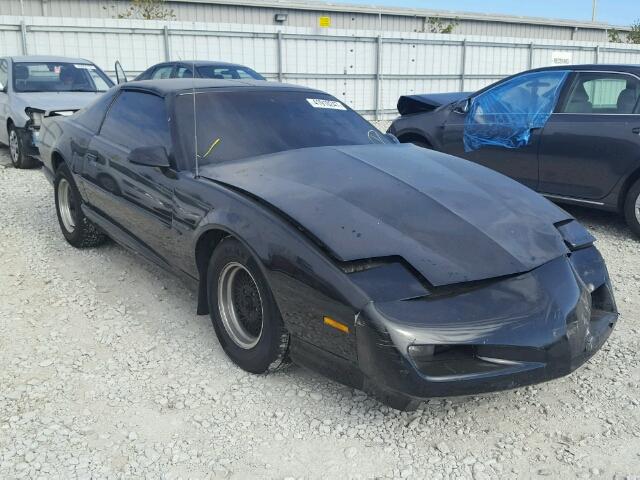 1G2FS23E0ML227351 - 1991 PONTIAC FIREBIRD B BLACK photo 1