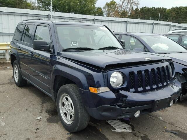 1C4NJRBB1FD214227 - 2015 JEEP PATRIOT BLUE photo 1