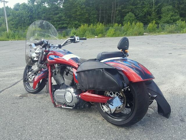 5VPXB26D383006885 - 2008 VICTORY MOTORCYCLES VEGAS JACK Qırmızı foto 3