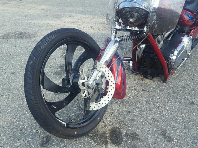 5VPXB26D383006885 - 2008 VICTORY MOTORCYCLES VEGAS JACK Qırmızı foto 9