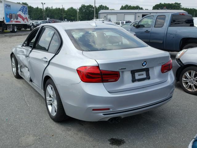 WBA8E3G54GNU03223 - 2016 BMW 328XI SULE SILVER photo 3