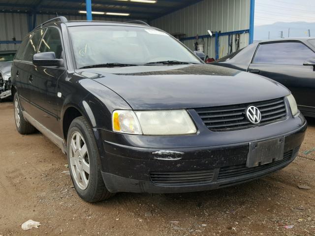 WVWND23B8YE262866 - 2000 VOLKSWAGEN PASSAT GLS BLACK photo 1