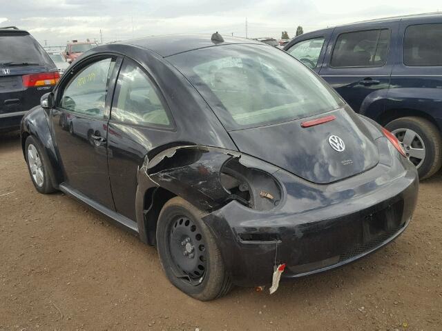 3VWRW31C57M513622 - 2007 VOLKSWAGEN NEW BEETLE 黑色 照片 3