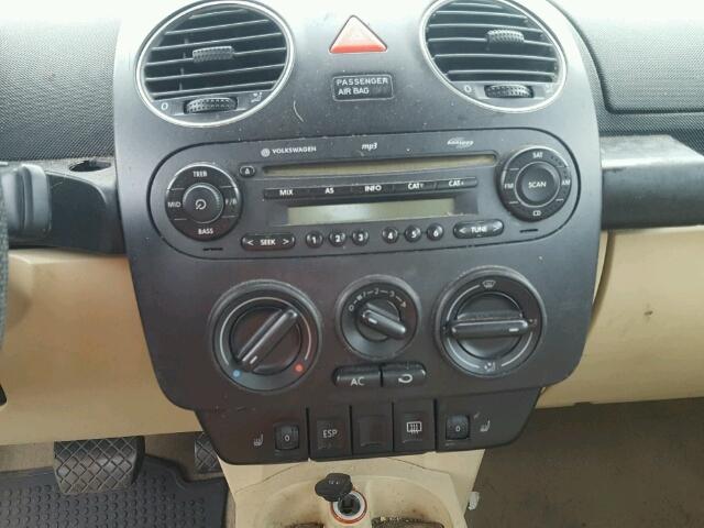 3VWRW31C57M513622 - 2007 VOLKSWAGEN NEW BEETLE 黑色 照片 9