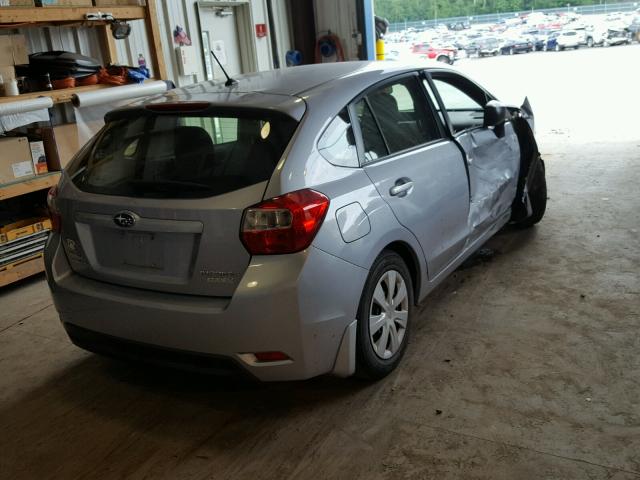 JF1GPAA62E8248428 - 2014 SUBARU IMPREZA BA SILVER photo 4