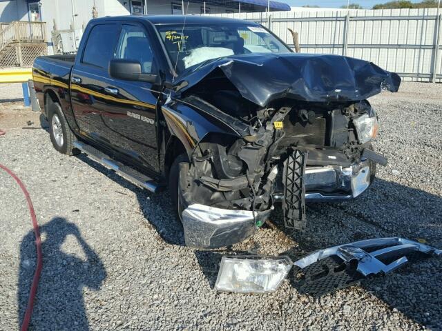 1D7RB1CT4BS635085 - 2011 DODGE RAM 1500 BLACK photo 1