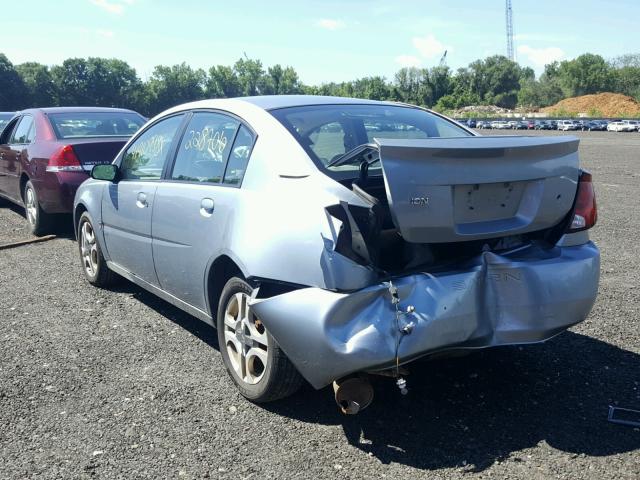 1G8AL52F53Z101524 - 2003 SATURN ION LEVEL SILVER photo 3