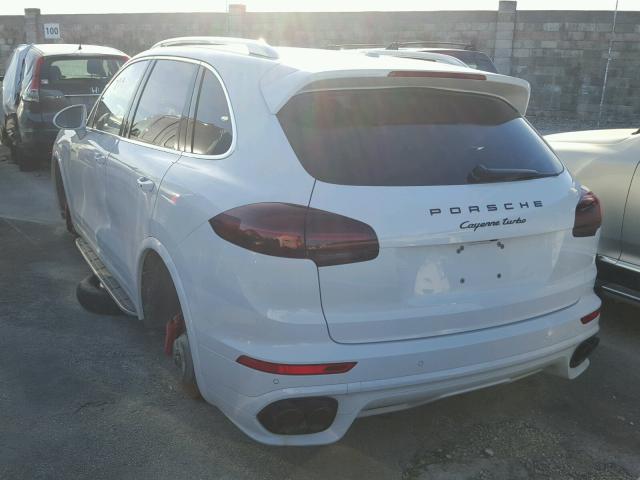 WP1AC2A28HLA92619 - 2017 PORSCHE CAYENNE TU WHITE photo 3