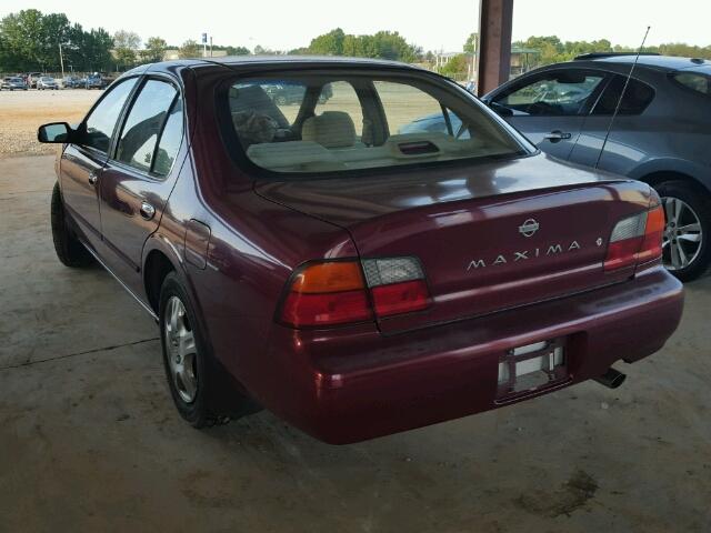 JN1CA21D5ST671028 - 1995 NISSAN MAXIMA GLE MAROON photo 3