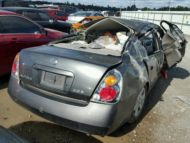 1N4AL11D84C156784 - 2004 NISSAN ALTIMA BAS SILVER photo 4