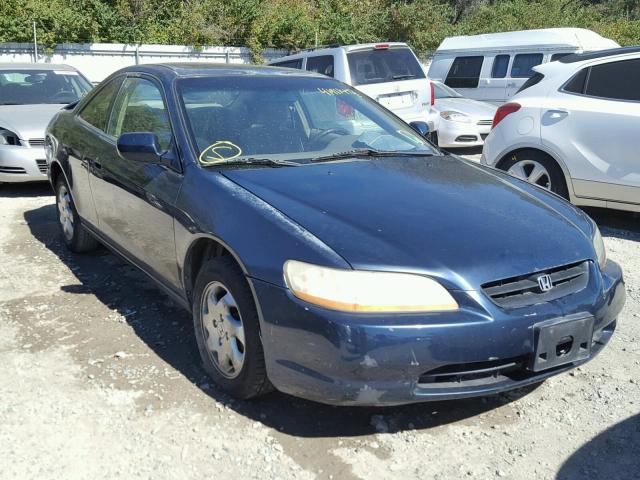 1HGCG3272YA017099 - 2000 HONDA ACCORD BLUE photo 1