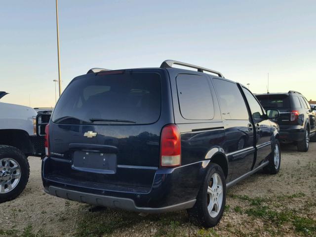 1GNDV33L46D105756 - 2006 CHEVROLET UPLANDER L BLUE photo 4