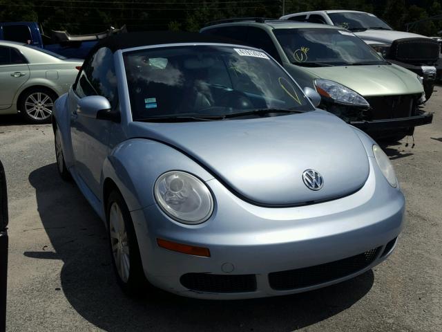3VWRF31Y69M406139 - 2009 VOLKSWAGEN NEW BEETLE Mavi foto 1