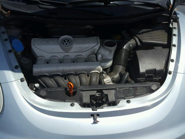 3VWRF31Y69M406139 - 2009 VOLKSWAGEN NEW BEETLE Mavi foto 7