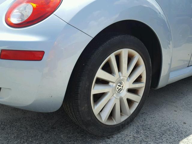3VWRF31Y69M406139 - 2009 VOLKSWAGEN NEW BEETLE Mavi foto 9
