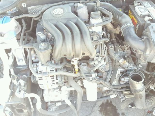 3VW2K7AJ5CM384343 - 2012 VOLKSWAGEN JETTA BASE Սև լուսանկար 7