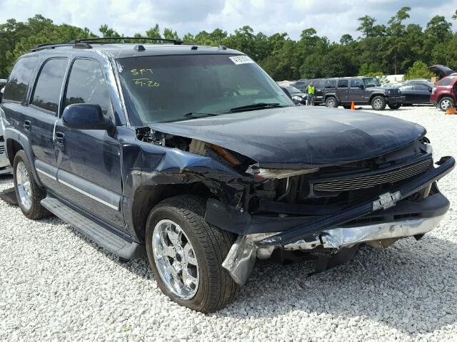 1GNEC13Z14R203758 - 2004 CHEVROLET TAHOE BLUE photo 1