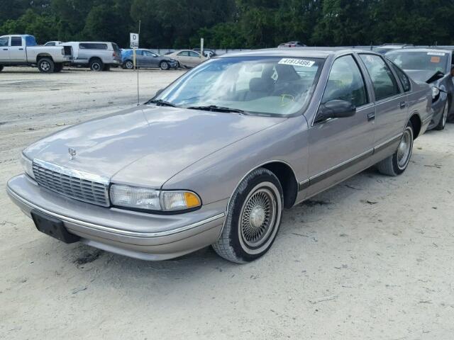 1G1BL52W9SR147326 - 1995 CHEVROLET CAPRICE CL 米色 照片 2