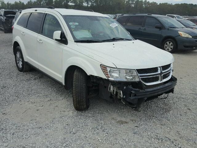 3C4PDCBG7DT581410 - 2013 DODGE JOURNEY SX WHITE photo 1