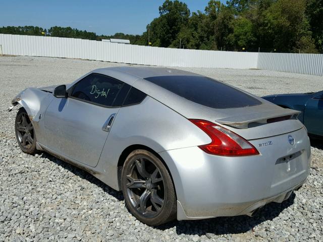 JN1AZ44E09M409177 - 2009 NISSAN 370Z SILVER photo 3