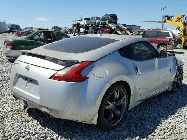 JN1AZ44E09M409177 - 2009 NISSAN 370Z SILVER photo 4