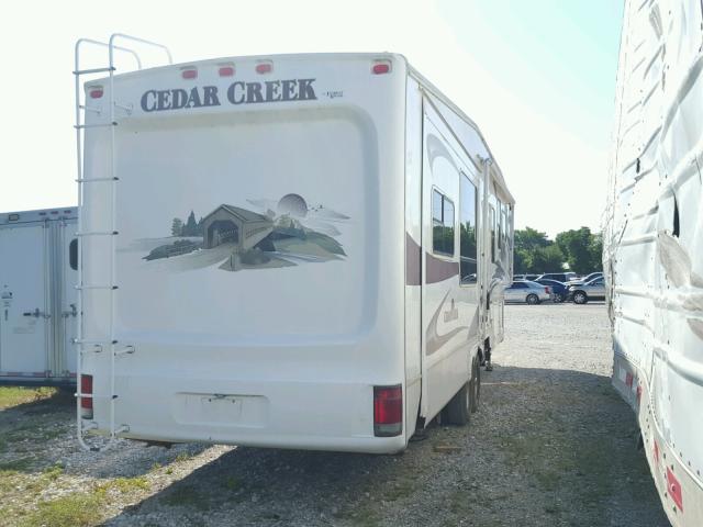 4X4FCRK288S199281 - 2008 CEDA 5TH WHEEL WHITE photo 4