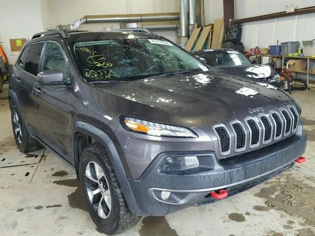 1C4PJMBS0EW214928 - 2014 JEEP CHEROKEE T BLACK photo 1