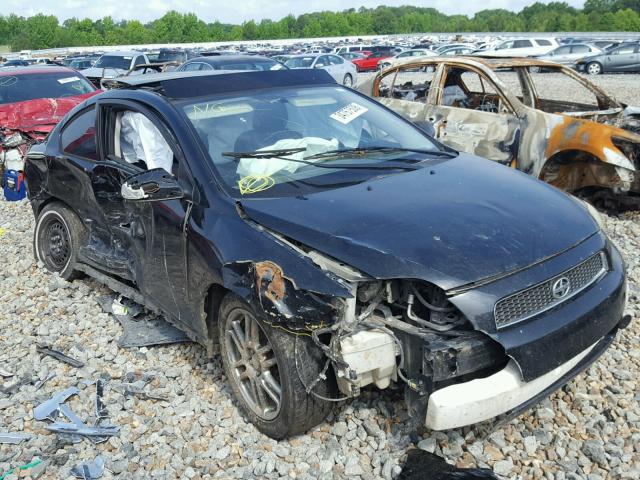 JTKDE167060103658 - 2006 TOYOTA SCION TC BLACK photo 1
