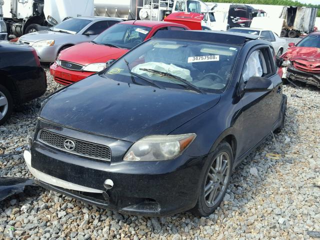 JTKDE167060103658 - 2006 TOYOTA SCION TC BLACK photo 2
