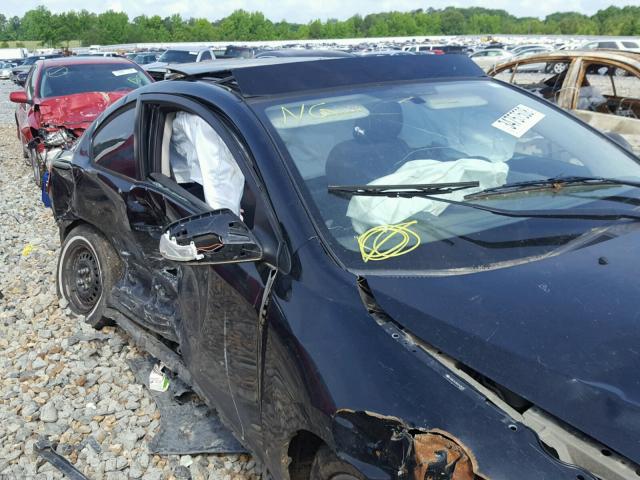 JTKDE167060103658 - 2006 TOYOTA SCION TC BLACK photo 9