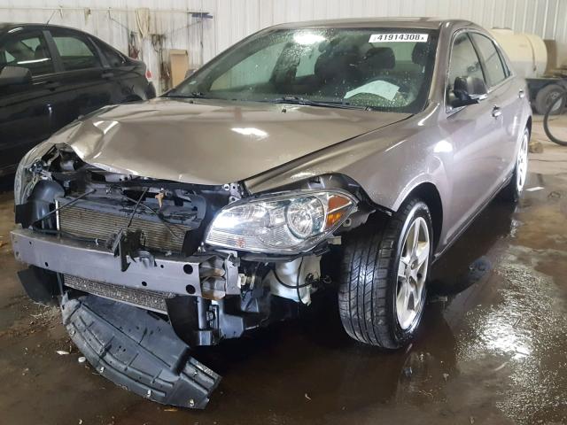 1G1ZA5EU0BF347818 - 2011 CHEVROLET MALIBU LS GRAY photo 2