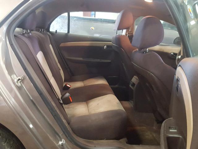 1G1ZA5EU0BF347818 - 2011 CHEVROLET MALIBU LS GRAY photo 6