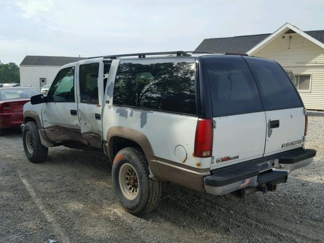 1GKGK26NXSJ711357 - 1995 GMC SUBURBAN K TWO TONE photo 3