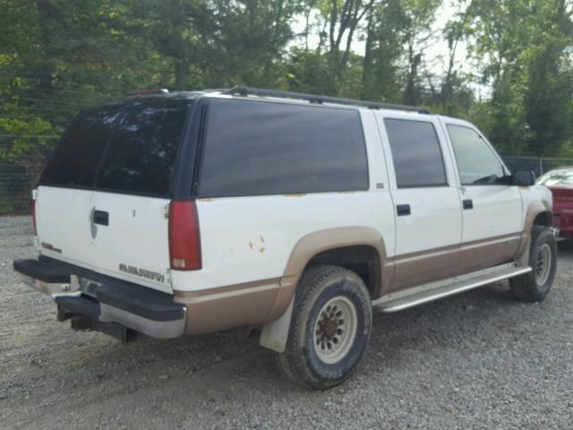 1GKGK26NXSJ711357 - 1995 GMC SUBURBAN K TWO TONE photo 4