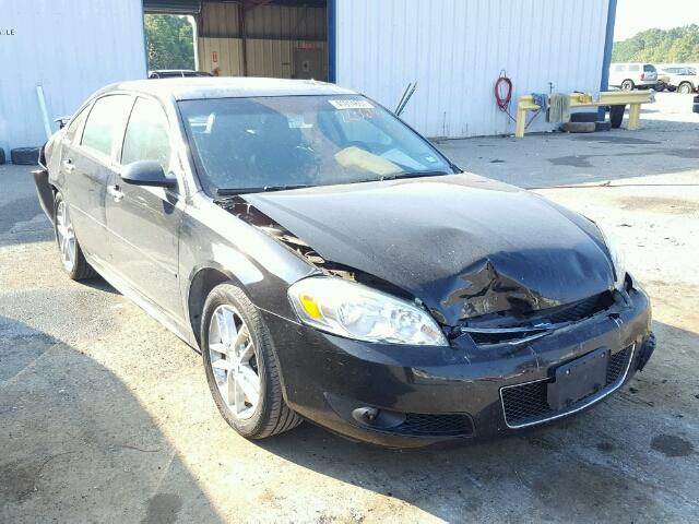 2G1WC5E36D1223678 - 2013 CHEVROLET IMPALA LTZ BLACK photo 1